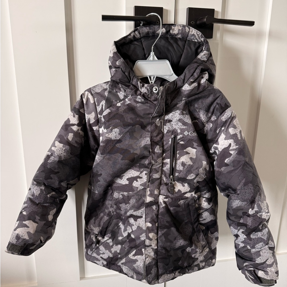 Kids Columbia Camouflage Hooded Jacket